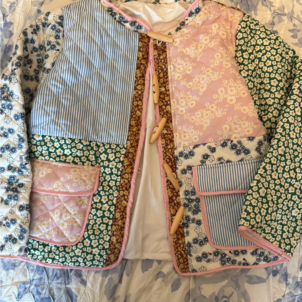 Colorful Patchwork Jacket - Picture 5 of 5